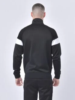 KAS 4 ZIP THROUGH SWEAT -Luke Clothing Store M710350 BLACK 3