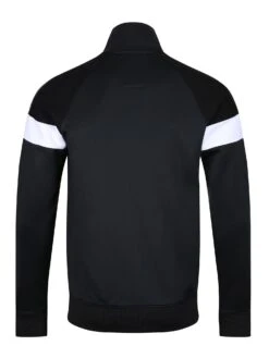 KAS 4 ZIP THROUGH SWEAT -Luke Clothing Store M710350 JET BLACK 2