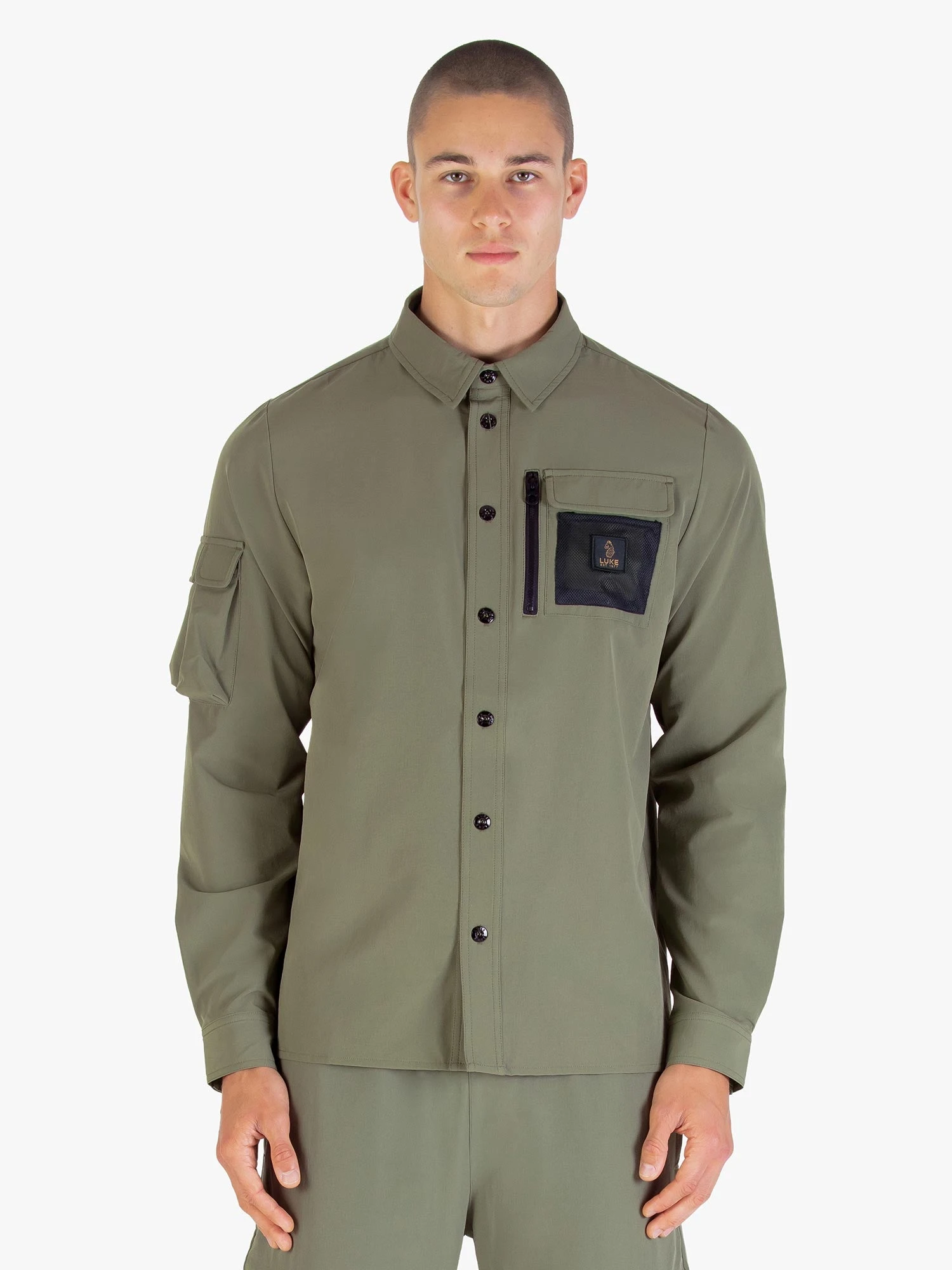 HULUN TECHNICAL NYLON OVERSHIRT 2 HULUN TECHNICAL NYLON OVERSHIRT - Image 2