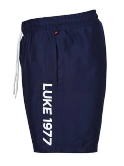 SIDE ON SWIM SHORTS -Luke Clothing Store M711007 NAVYWHITE 3 d9b7ece3 9dc8 42d7 9478 46f4baf38db3