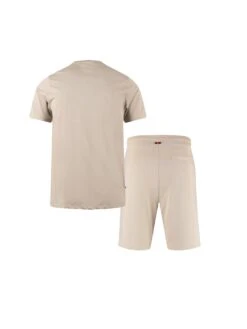TRAFF SHORT SET -Luke Clothing Store M711011SET STONE BACK