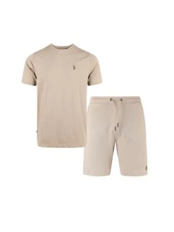 TRAFF SHORT SET -Luke Clothing Store M711011SET STONE FRONT