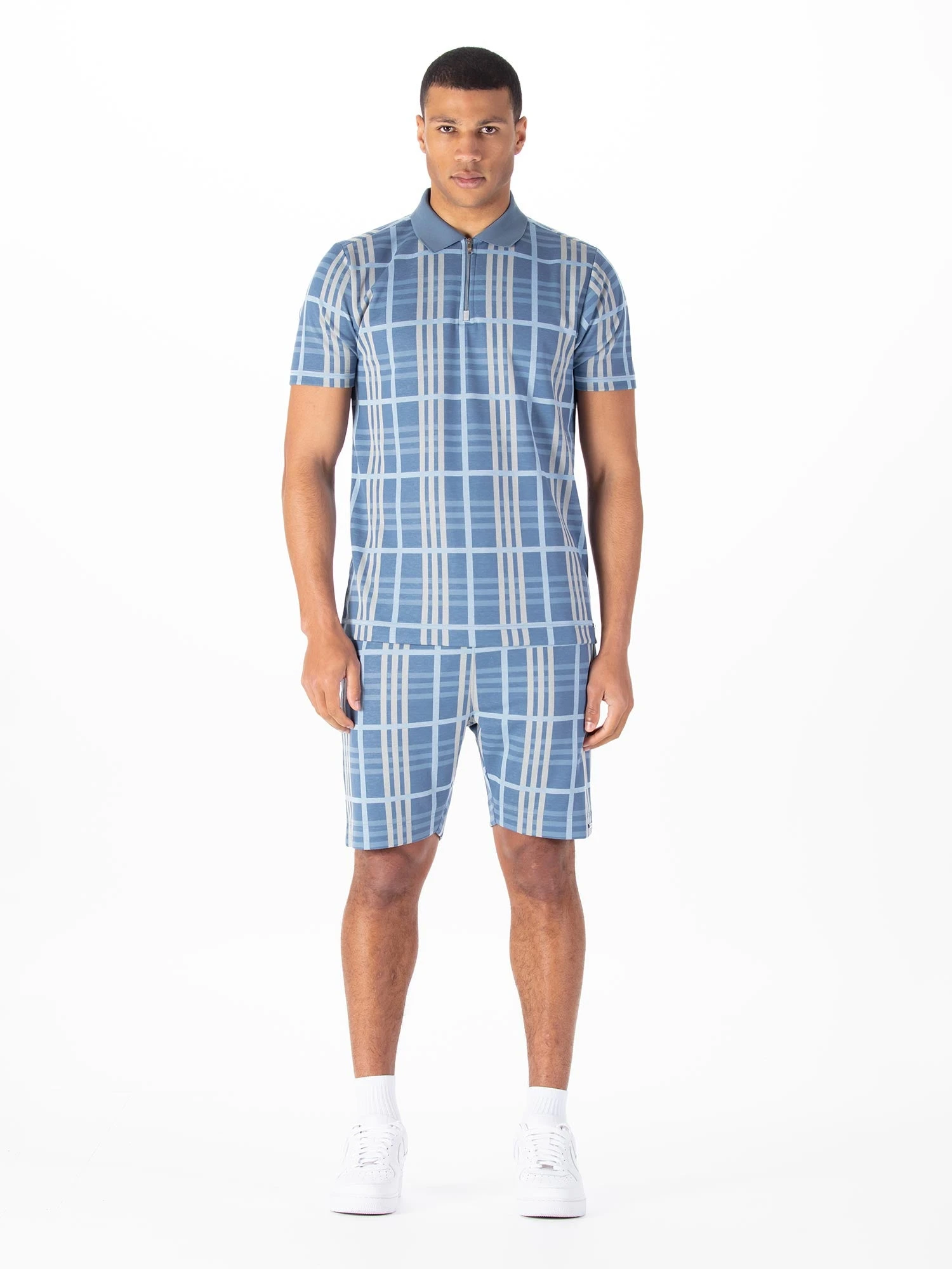 FORT CHECK ZIP POLO SHORT SET 2 FORT CHECK ZIP POLO SHORT SET - Image 2