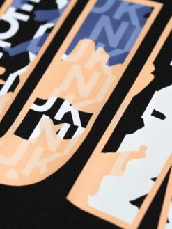 LAGANAS RELAXED FIT T-SHIRT -Luke Clothing Store M720162 BLACK 3