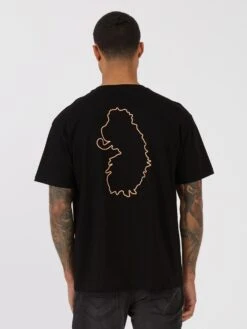 LAGANAS RELAXED FIT T-SHIRT -Luke Clothing Store M720162 BLACK 3 25d552dc 0739 45b4 887e 78f0fc29b19f