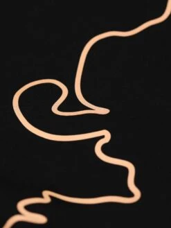 LAGANAS RELAXED FIT T-SHIRT -Luke Clothing Store M720162 BLACK 4