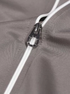 TEARS ZIP THROUGH FUNNEL NECK SWEAT -Luke Clothing Store M720360 CONCRETE 3