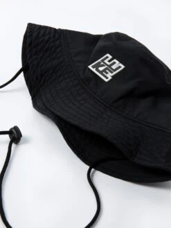 TEMPLE BUCKET HAT -Luke Clothing Store M721203 BLACK 3