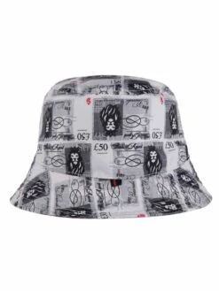 LOADS A MONEY REVERSIBLE BUCKET HAT -Luke Clothing Store M721256 redwhite 4