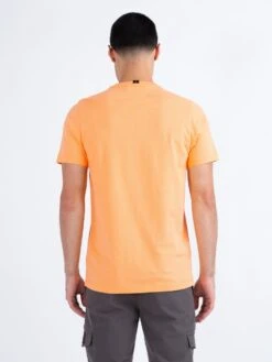 BRUNEI PURE COTTON T-SHIRT -Luke Clothing Store M730150 NECTARINE 2 3d543431 1dff 480a 8c66 b2064ed5e494