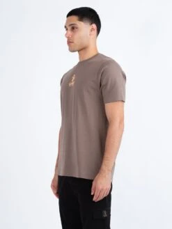CENTER FOLD PURE COTTON HEAVYWEIGHT T-SHIRT -Luke Clothing Store M730158 MUSHROOM 2 bd41ac70 2bd5 4221 9909 250ca56ab4c1