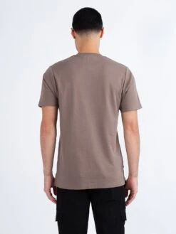 CENTER FOLD PURE COTTON HEAVYWEIGHT T-SHIRT -Luke Clothing Store M730158 MUSHROOM 3 5609cffe 3754 4e56 899e b6365f0cc64d