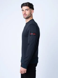 CORPORAL SWEAT -Luke Clothing Store M730303 DARK CHARCOAL 2A