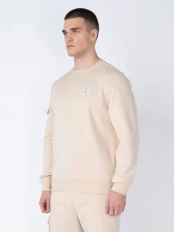 BURMA SWEATSHIRT -Luke Clothing Store M730350 ECRU 2