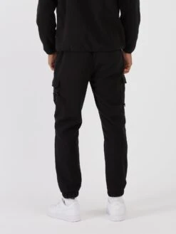 FARRIS FLEECE CUFFED JOGGERS -Luke Clothing Store M730359 BLK 03