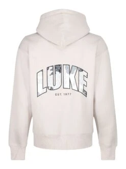 DROP RELAXED FIT HOODIE -Luke Clothing Store M730374 DARKECRU 2