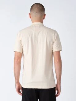 LAOS POLO -Luke Clothing Store M731450 ECRU 3