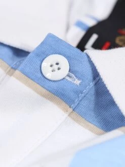 HADRIANS CHECK POLO -Luke Clothing Store M741452 WHITEDENIMCHECK 4