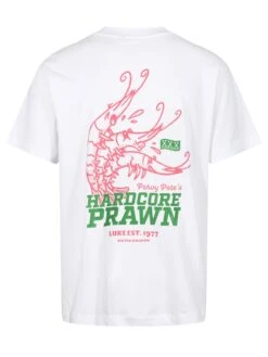 DODGY DINERS HARDCORE PRAWNS PRINTED T-SHIRT