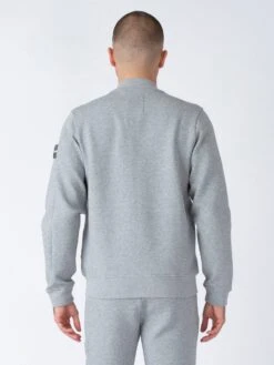 LUGANO VARSITY JACKET -Luke Clothing Store M750704 LIGHTMARLEGREY 4