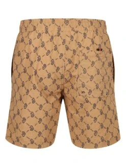ANDRES OVERPRINT SWIM SHORTS 13 ANDRES OVERPRINT SWIM SHORTS -Luke Clothing Store M751050 CARAMEL 2