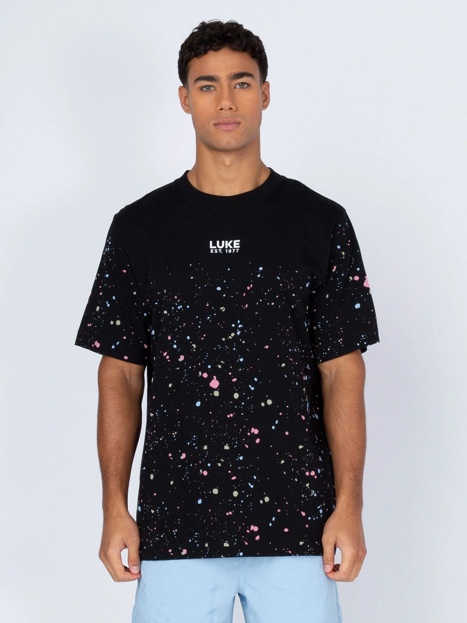 ST KITTS PAINT SPLATTER T-SHIRT 2 ST KITTS PAINT SPLATTER T-SHIRT - Image 2