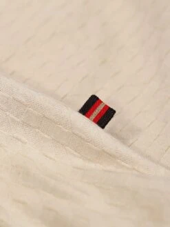 CANGGU MERCERISED JACQUARD T-SHIRT -Luke Clothing Store M760159 ECRU 4