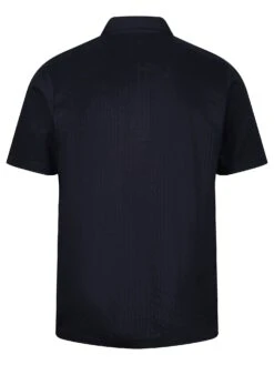 KERAMAS MERCERISED JACQUARD ZIP POLO -Luke Clothing Store M761451 DKNAVY 2 3a01f932 2fc0 4873 8d91 8c9a4f713fc7