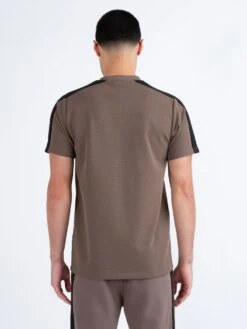 IMPERIAL TAPE DETAIL PIQUE T-SHIRT -Luke Clothing Store M770150 MUSHROOM 3 dcb398ee e3c2 4e61 8436 177e4a946786