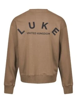 BELARUS RELAXED FIT PREMIUM SWEATSHIRT -Luke Clothing Store M770304 TAN 2 ad273af0 871d 4b01 a0be 074ec2e8f2c0