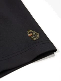 LAKES TAPE DETAIL SWEAT SHORTS -Luke Clothing Store M771050 BLACK 6