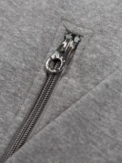 BERLIN 1000 ZIP HOODIE 7 BERLIN 1000 ZIP HOODIE -Luke Clothing Store M780355 MID MARLE GREYy 4