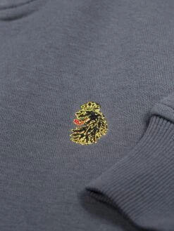 SYDNEY 1000 1/4 ZIP SWEATSHIRT -Luke Clothing Store M780358 CHARCOAL 3