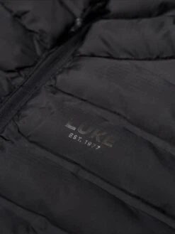 NEW GLOBAL HOODED GILET -Luke Clothing Store M780702 BLACK 4