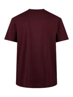 MULLERED BLOCK T-SHIRT -Luke Clothing Store M790115 CLARET 2 d8778709 9bda 4c72 b15a a4121afed412