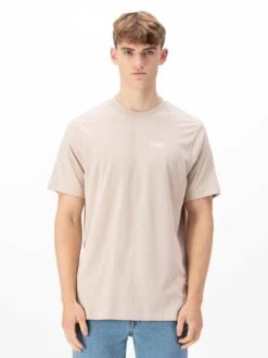 SOLSTICE RELAXED FIT T-SHIRT -Luke Clothing Store M800152 DK ECRU 1