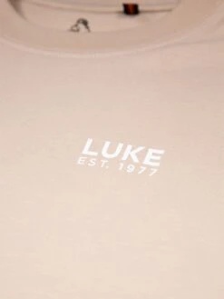 SOLSTICE RELAXED FIT T-SHIRT -Luke Clothing Store M800152 SOLSTICE DARK ECRU 3