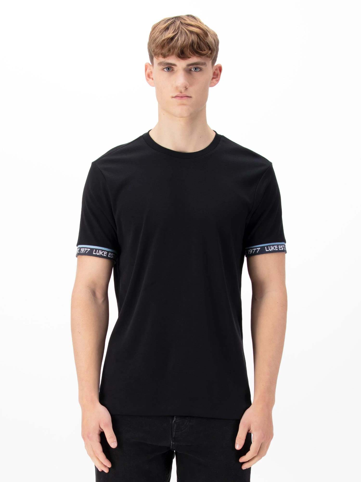 NELSON CONTRAST CUFF T-SHIRT 2 NELSON CONTRAST CUFF T-SHIRT - Image 2