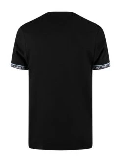 NELSON CONTRAST CUFF T-SHIRT 13 NELSON CONTRAST CUFF T-SHIRT -Luke Clothing Store M800153 NELSON BLACK 3