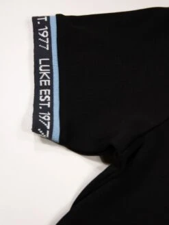 NELSON CONTRAST CUFF T-SHIRT 14 NELSON CONTRAST CUFF T-SHIRT -Luke Clothing Store M800153 NELSON BLACK 4