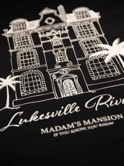 CANNES RELAXED FIT T-SHIRT 6 CANNES RELAXED FIT T-SHIRT -Luke Clothing Store M800156 BLACK 4