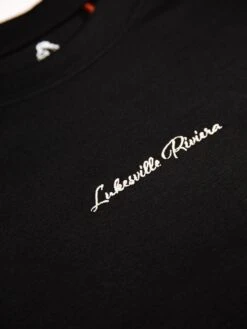 CANNES RELAXED FIT T-SHIRT 7 CANNES RELAXED FIT T-SHIRT -Luke Clothing Store M800156 BLACK 5