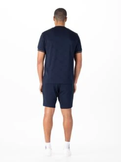 ARRIBA SHORT SET -Luke Clothing Store M800166 NAVY 3 FULL LENGHT