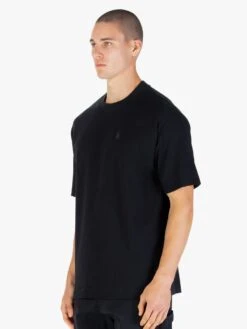 CLARKE CREW T-SHIRT -Luke Clothing Store M810101 BLACK 2