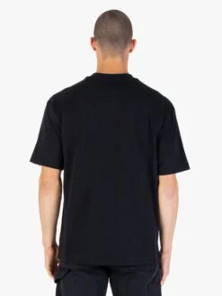 CLARKE CREW T-SHIRT -Luke Clothing Store M810101 BLACK 3