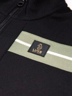 DUKE 1000 ZIP THROUGH SWEATSHIRT -Luke Clothing Store M810364 BLACK CLOVER 5