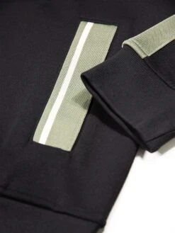 DUKE 1000 ZIP THROUGH SWEATSHIRT -Luke Clothing Store M810364 BLACK CLOVER 6