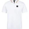 THROOP ZIP NECK POLO