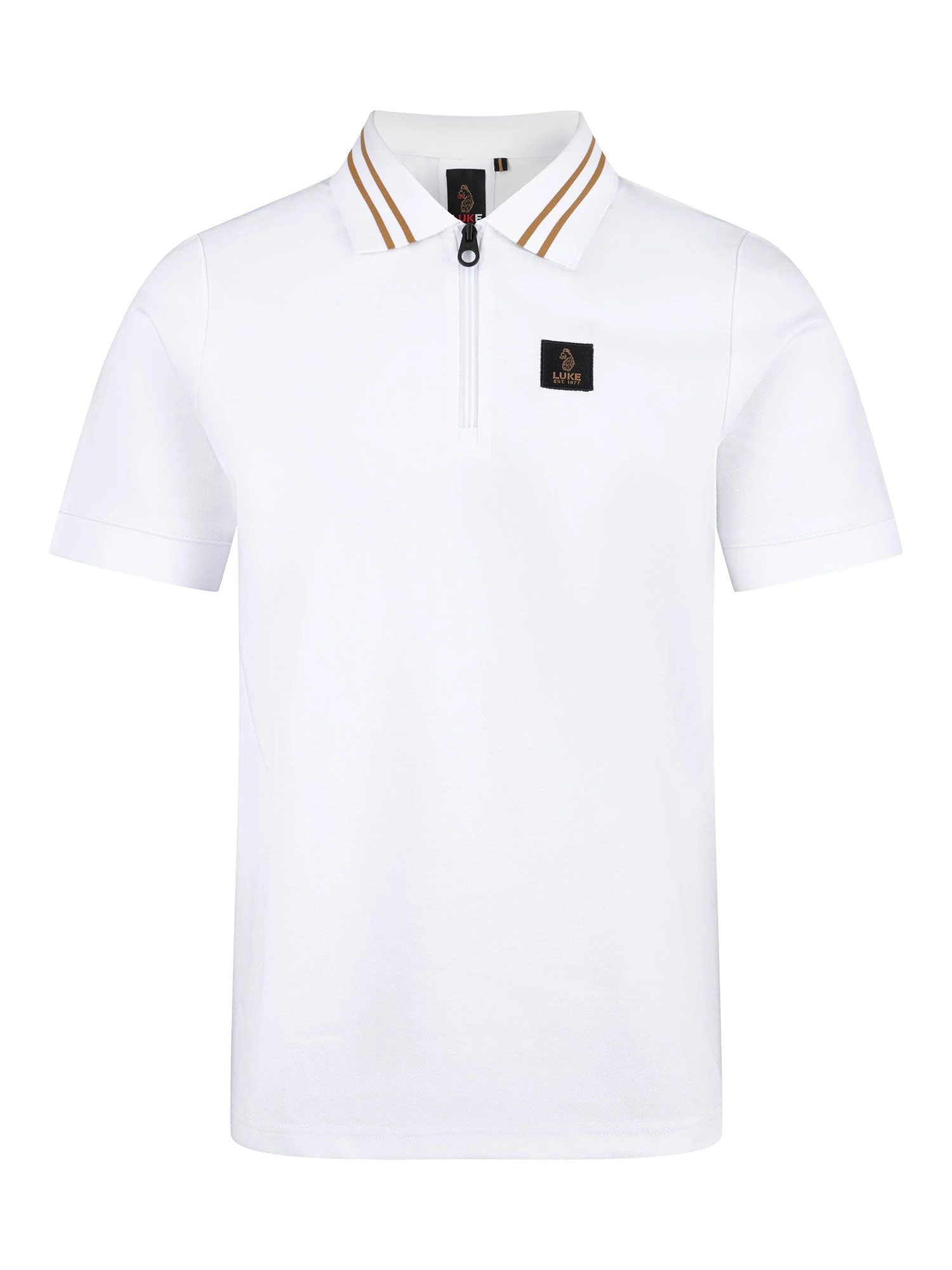 THROOP ZIP NECK POLO 1 THROOP ZIP NECK POLO
