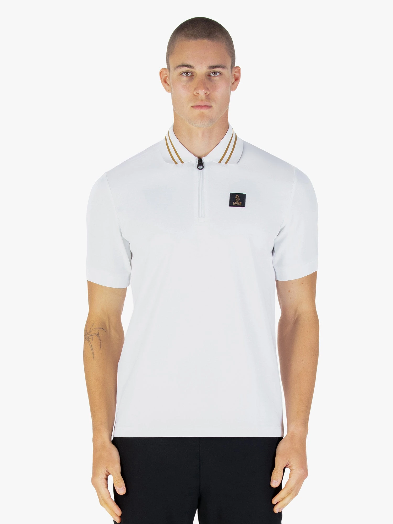 THROOP ZIP NECK POLO 2 THROOP ZIP NECK POLO - Image 2